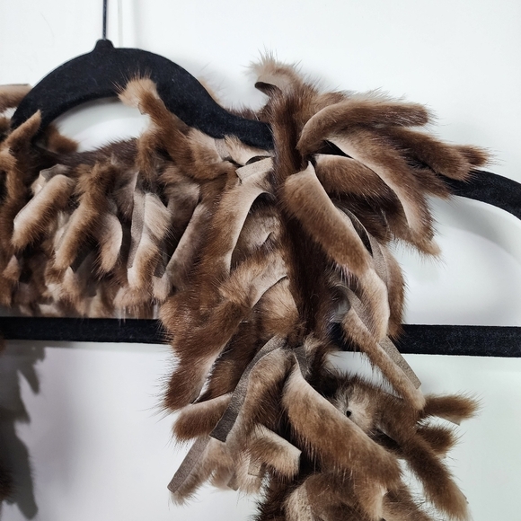 Genuine fur scarf - Picture 2 of 3